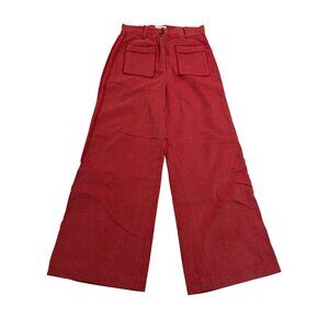 Maria de la Orden Niza Pants in Red